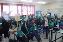 فعاليات يوم الصحة في مدرسة الهدى الأهلية الرملة 